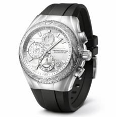 TechnoMarine Cruise Glitz Men's Watch - 44.5mm, Black