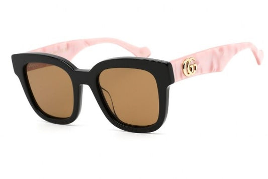 Gucci Brown Square Ladies Sunglasses