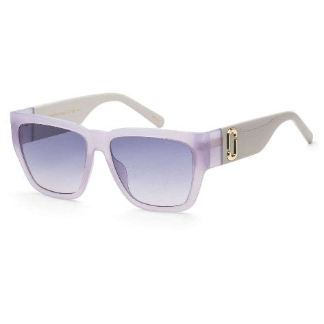 Marc Jacobs Women's Purple Rectangular Sunglasses