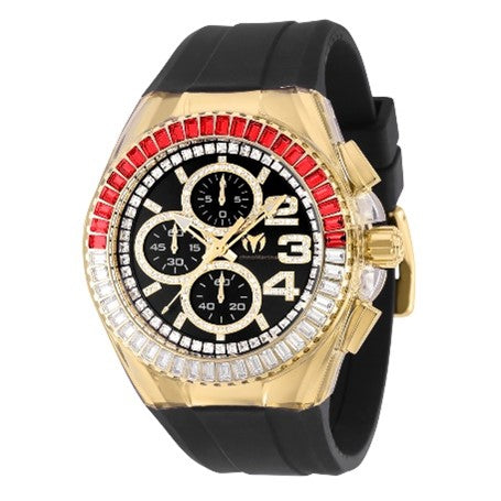 TechnoMarine Cruise Glitz Men's Watch - 45mm, Black