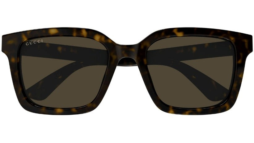 Gucci Brown Square Men's Sunglasses