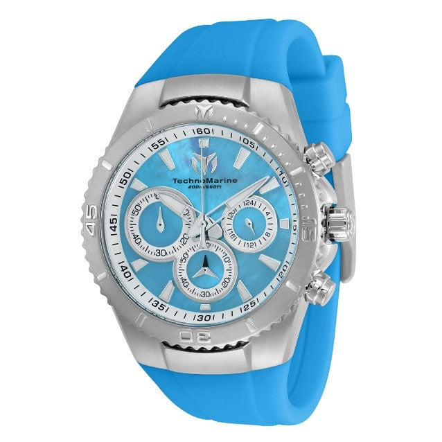 TechnoMarine Manta Sea Unisex Watch w/ Mother of Pearl Dial - 40mm, Blue