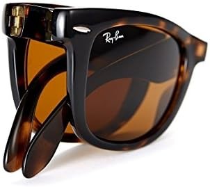 Ray-Ban Wayfarer Folding Classic Brown Classic B-15 Unisex Sunglasses
