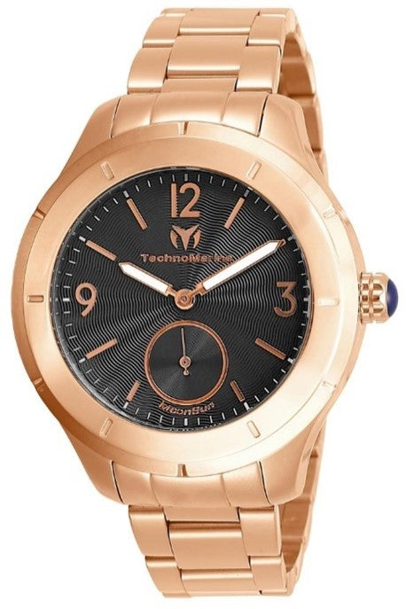 TechnoMarine MoonSun MoonSun Ladies Watch - 42mm, Rose Gold