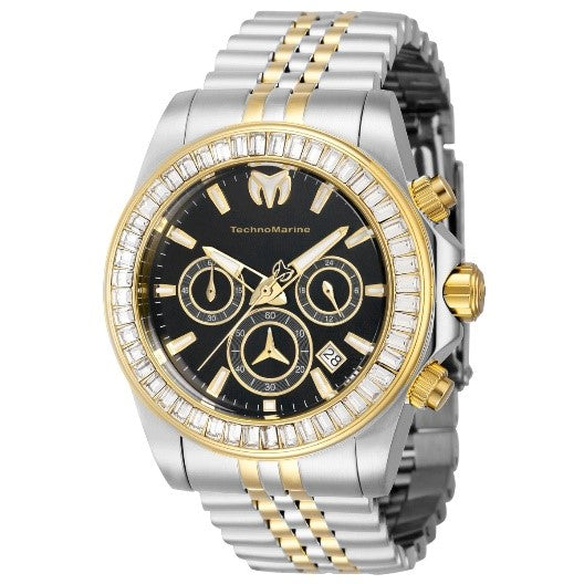 TechnoMarine Manta Ray Men's Watch w/ Mother of Pearl Dial - 42mm, Steel, Gold