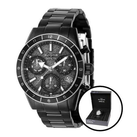Invicta Five Elements Swiss Ronda Z60 Caliber Men's Watch - 41mm, Black with Interchangeable Strap