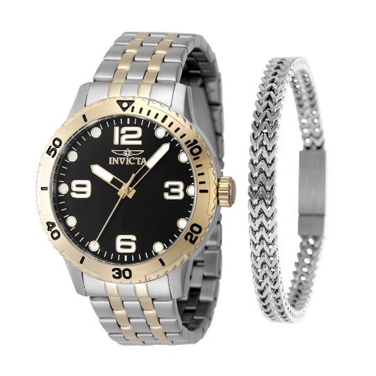 Invicta Specialty Men's Watch - 42mm, Gold, Steel With Bracelet Set