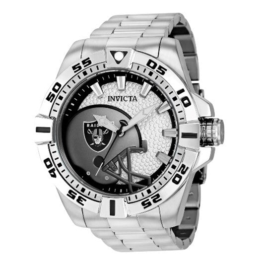 Invicta NFL Las Vegas Raiders Men's Watch - 51mm, Steel
