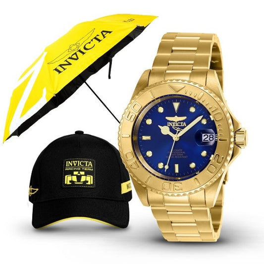 Invicta Pro Diver Automatic Men's Watch Bundle - 40mm