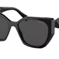 Prada Grey Butterfly Ladies Sunglasses