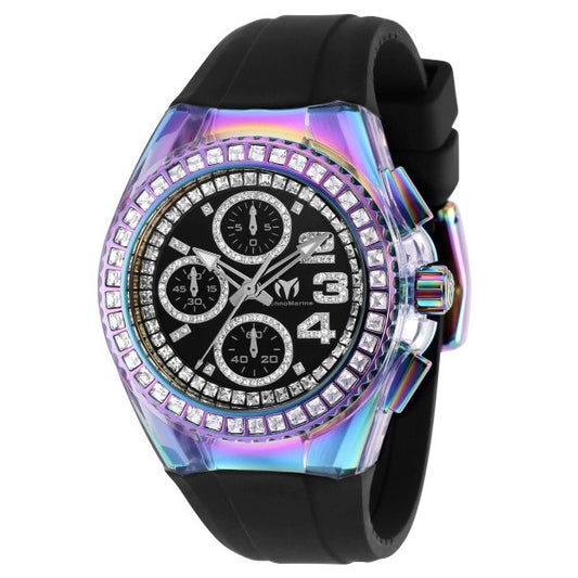 TechnoMarine Cruise Glitz Women's Watch - 40mm, Black