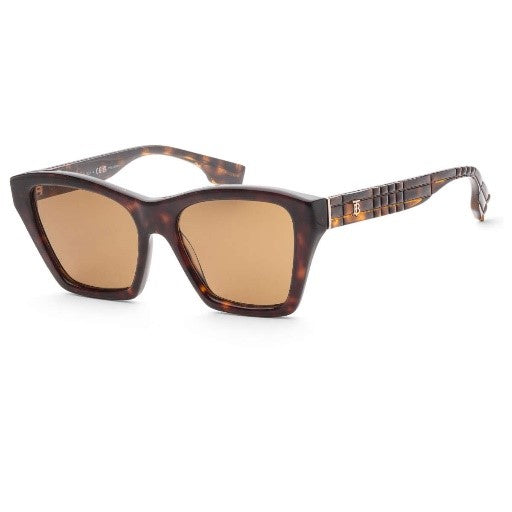 BURBERRY WOMEN'S BROWN SQUARE SUNGLASSES