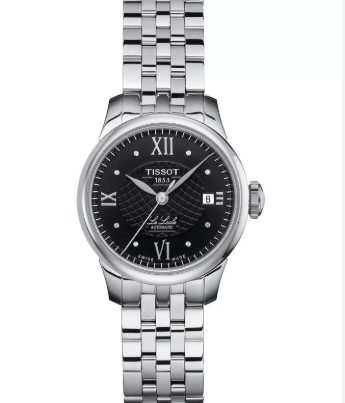 Tissot Le Locle Automatic Black Diamond Dial Ladies Watch