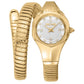 Just Cavalli Snake Quartz Silver Dial Women's Watch
