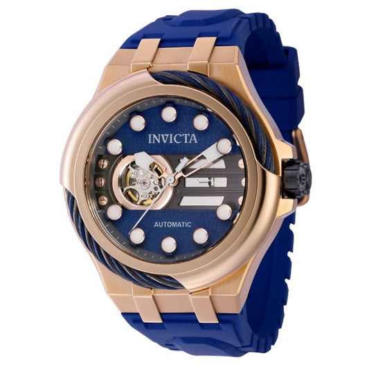 Invicta Bolt Automatic Men's Watch - 48mm, Dark Blue
