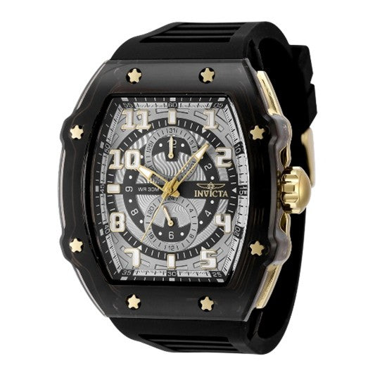 Invicta Racing Cyclone Men's Watch - 48.5mm, Black