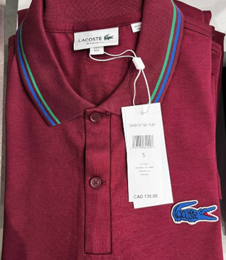 Lacoste Polo Mens Size XXL