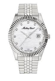 Mathey-Tissot Mathey II Quartz Crystal Mother of Pearl Dial Men's Watch