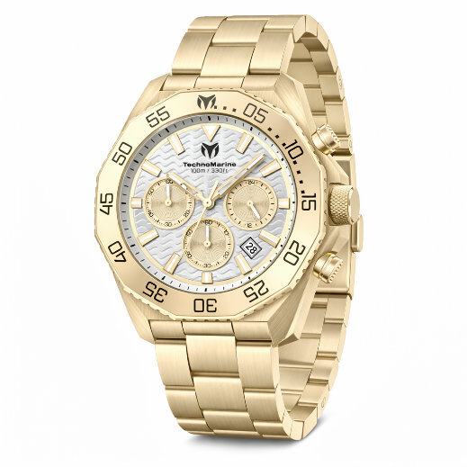 TechnoMarine Mare Vivo Men's Watch - 44mm, Gold