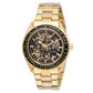 Invicta Objet D Art Automatic Men's Watch w/ Skeleton Dial - 43mm, Gold