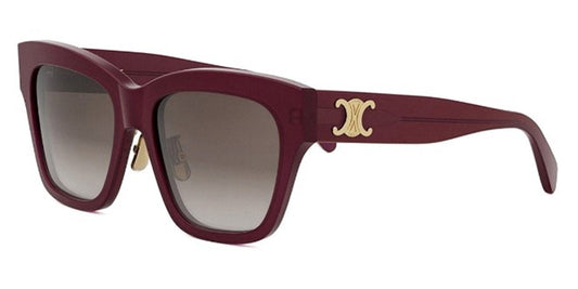 Celine Triomphe Brown Gradient Butterfly Ladies Sunglasses