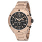 TechnoMarine Oceanico Quartz Black Dial Men's Watch 44mm