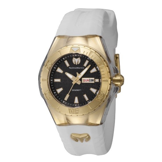 TechnoMarine Cruise Monogram Women's Watch - 36.5mm, White