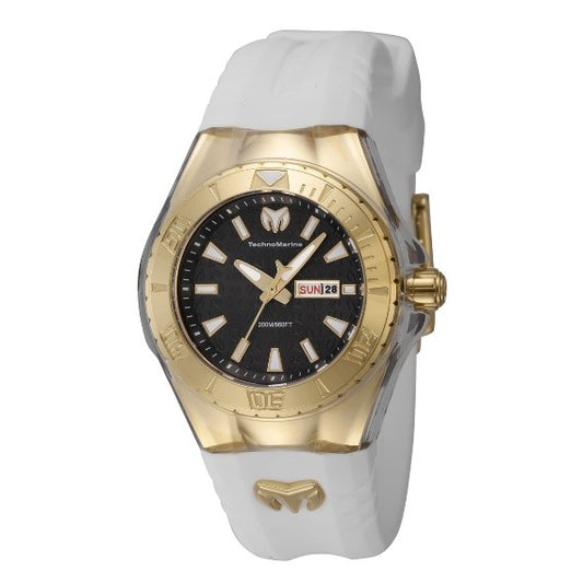 TechnoMarine Cruise Monogram Women's Watch - 36.5mm, White