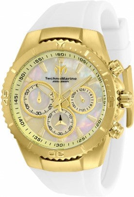 TechnoMarine Manta Sea Women's Watch w/ Mother of Pearl Dial - 40mm, White