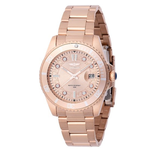 Invicta Pro Diver Unisex Watch - 38mm, Rose Gold