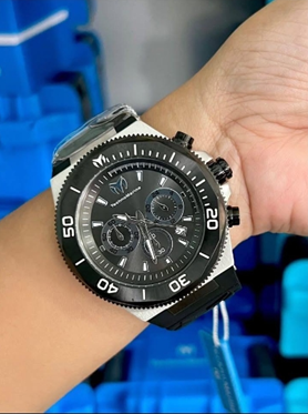 TechnoMarine Manta Ocean Men's Watch - 49mm, Black