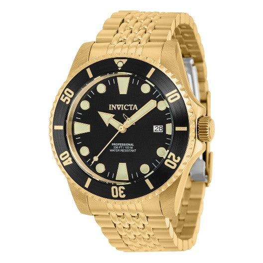 Invicta Pro Diver Automatic Men's Watch - 44mm, Gold