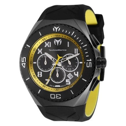 TECHNOMARINE Manta Chronograph Quartz Black Dial Men's Watch