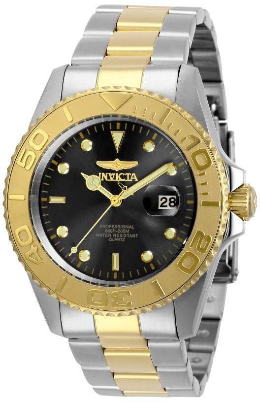 Invicta Pro Diver Men's Watch - 43mm, Steel, Gold