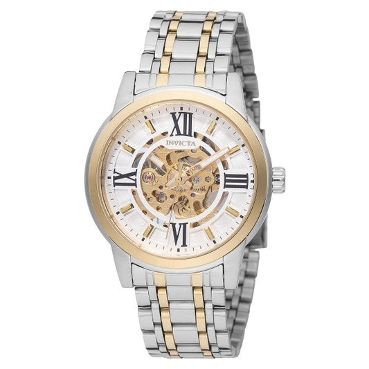 Invicta Objet D Art Automatic Men's Watch w/ Skeleton Dial - 41mm, Gold, Steel