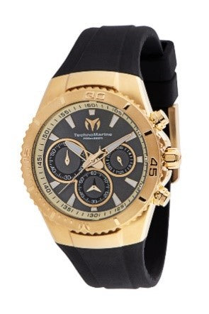 TechnoMarine Manta Sea Unisex Watch w/ Mother of Pearl Dial - 40mm, Black