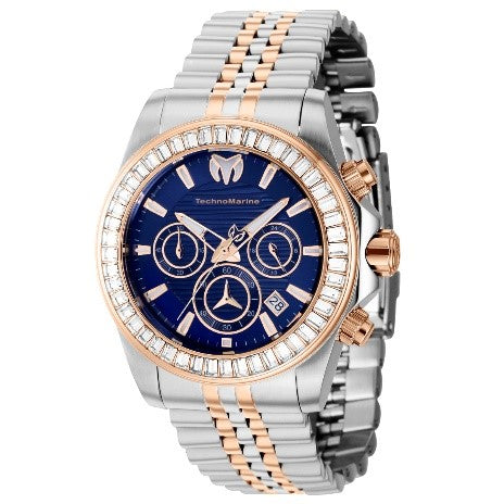 TechnoMarine Manta Ray Men's Watch - 42mm, Steel, Rose Gold