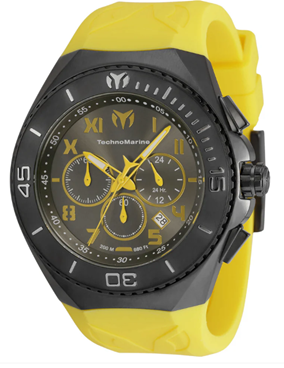 TechnoMarine Manta Quartz Yellow Men's Watch