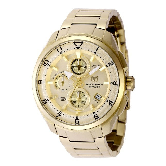 TechnoMarine Ocean Quantum Men's Watch - 44mm, Gold