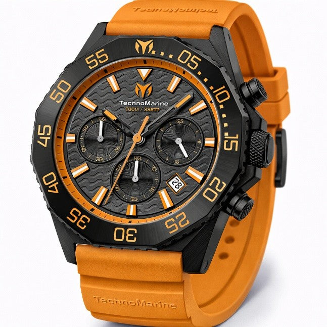 TechnoMarine Mare Vivo Men's Watch - 44mm, Orange