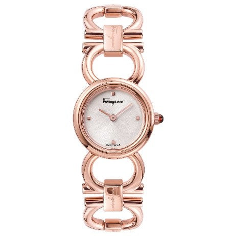 FERRAGAMO DOUBLE GANCINI WOMEN'S WATCH