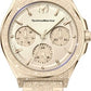 TechnoMarine Ocean Quartz Gold Dial Women's Watch 34mm