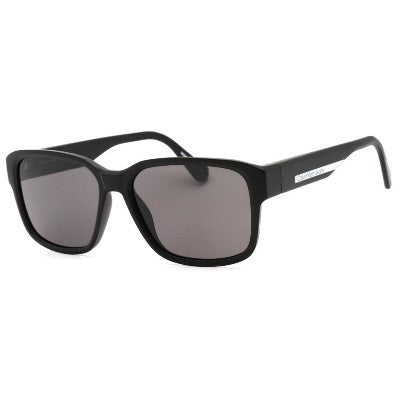 CALVIN KLEIN MEN'S BLACK RECTANGULAR SUNGLASSES