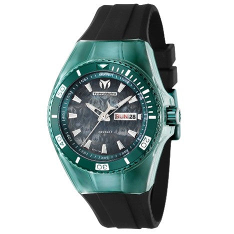 TechnoMarine Cruise Monogram Unisex Watch - 40mm, Black