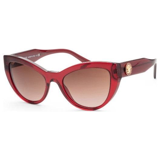 Versace Women's Red Cat-Eye Sunglasses