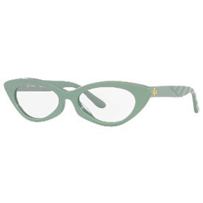 Tory Burch Women's Green Cat-Eye Opticals