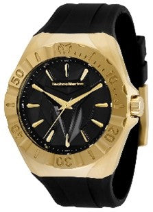 TechnoMarine Cruise Monogram Men's Watch - 45mm, Black