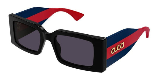 Gucci Violet Rectangular Ladies Sunglasses