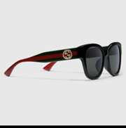 Gucci Grey Navigator Ladies Sunglasses
