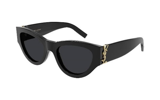 Saint Laurent Grey Cat Eye Ladies Sunglasses